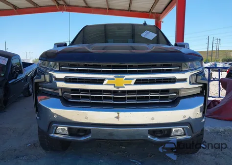 2020 Chevrolet Silverado 1500 из США, поврежденный, VIN 3GCPWEET2LG401336